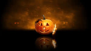 Animated Halloween Pumpkin Wallpaper