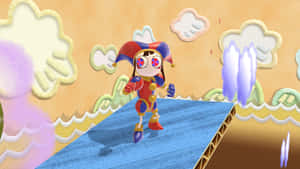 Animated Jester Character Adventure Wallpaper