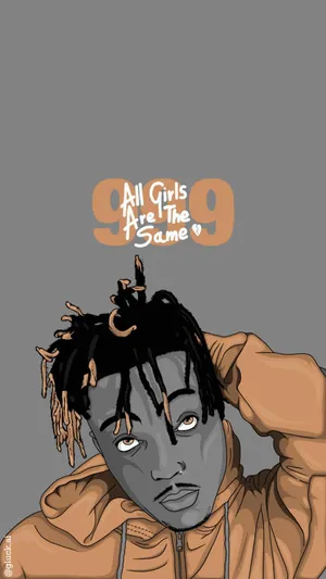 Animated Juice Wrld Song Wallpaper