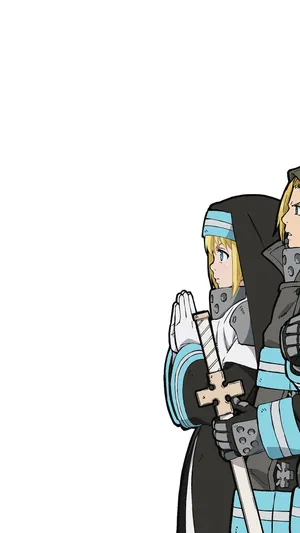 Animated Knights Prayer Wallpaper