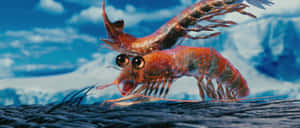 Animated Krill Character Wallpaper