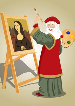 Animated Leonardo Da Vinci Wallpaper