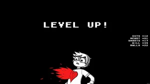Animated Level Up Boy Wallpaper
