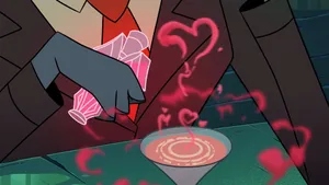 Animated Love Potion Preparation Wallpaper