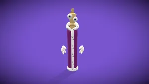 Animated Pepper Grinder Character Wallpaper