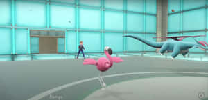 Animated Pokemon Battle Arena Wallpaper