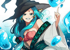 Animated Water Mage Yamraiha Wallpaper