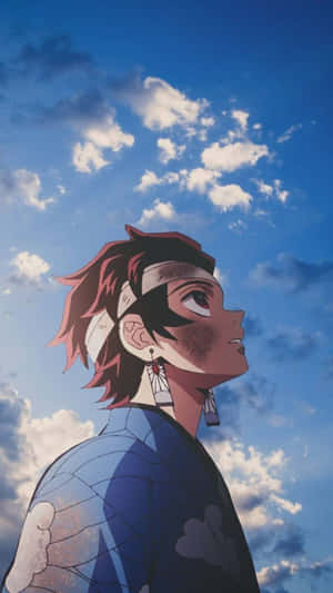 Anime Aesthetic Pfp Of Tanjiro Wallpaper