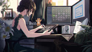 Anime Artistat Work Wallpaper