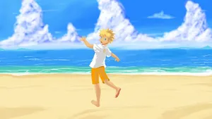Anime Beach Naruto Wallpaper