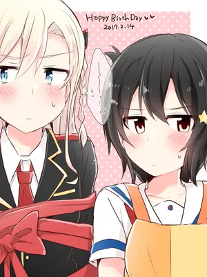 Anime Birthday Celebration Art Wallpaper