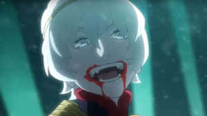 Anime Character Bloody Smile Wallpaper