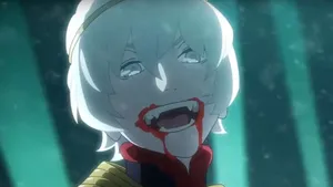 Anime Character Bloody Smile Wallpaper