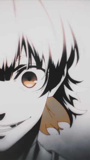 Anime Character Close Up Smile Wallpaper