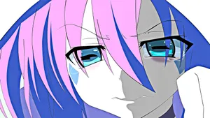 Anime Character Crying Wallpaper