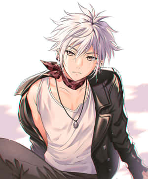 Anime Character Hatsuharu Sohma In Action Wallpaper