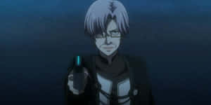 Anime Character Holding Gun Wallpaper