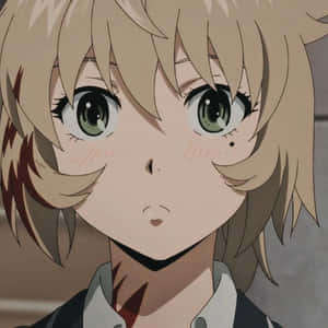 Anime Character Mayuko Nise Close Up Wallpaper