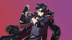 Anime Character Readyfor Battle Wallpaper