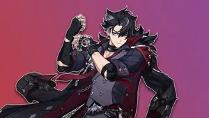 Anime Character Readyfor Battle Wallpaper