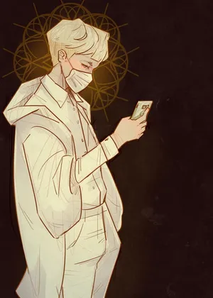 Anime Character Ryo Asuka Posing Majestically Wallpaper