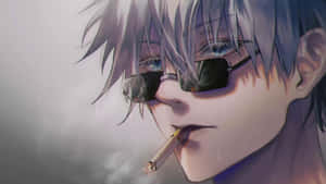 Anime Character Smoking Cool Wallpaper