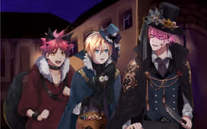 Anime_ Characters_ Halloween_ Night Wallpaper