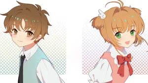 Anime Characters Split Portrait Wallpaper