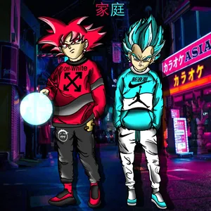 Anime_ Characters_ Streetwear_ Style Wallpaper