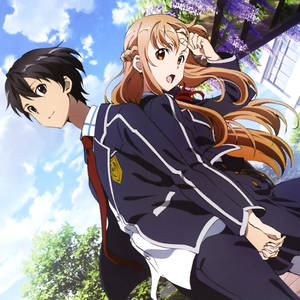 Anime Couple Sword Art Online Wallpaper