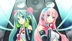 Anime D J Duo Vocaloids Wallpaper