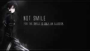 Anime Dark Quote Wallpaper