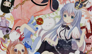 Anime Easter Bunny Girls Wallpaper