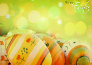 Anime Easter Eggs Celebration Wallpaper