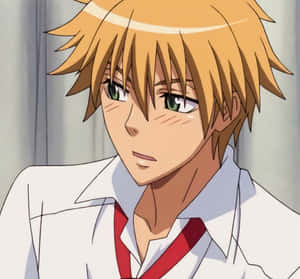 Anime Enigma - Takumi Usui In Deep Thought Wallpaper