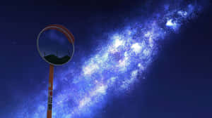 Anime Galaxy Starry Night Wallpaper