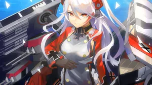 Anime Gaming Azur Lane Shield Wallpaper