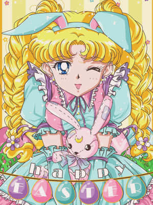 Anime Girl Bunny Costume Wallpaper