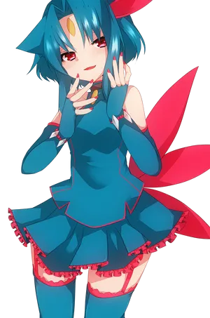 Anime Girl Dressed Like Sneasel Wallpaper