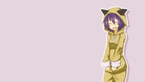 Anime Girl Hoodie Merry Wallpaper