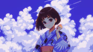 Anime Girl In Yukata Wallpaper