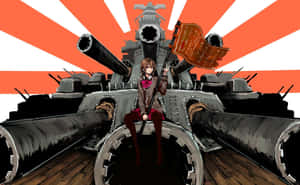 Anime Girl Tank Commander Wallpaper