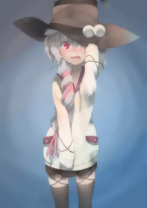 Anime Girlin Witch Hat Wallpaper