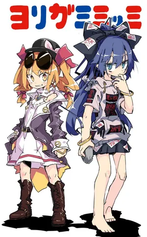 Anime Girlsin Stylized Outfits Wallpaper