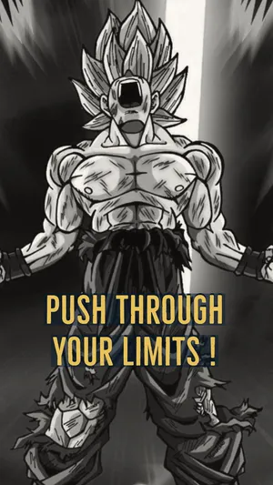 Anime Gym Motivation Wallpaper