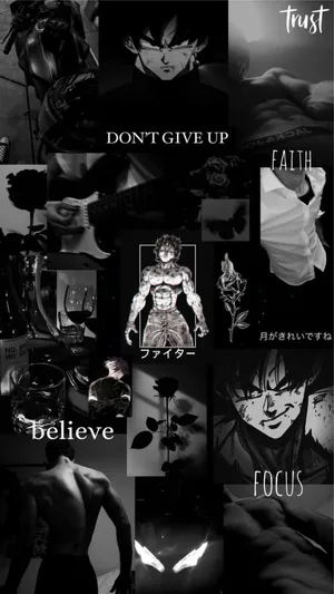 Anime Gym Motivation Wallpaper