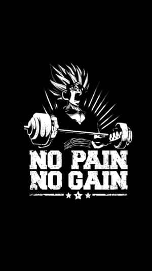 Anime Gym No Pain No Gain Wallpaper