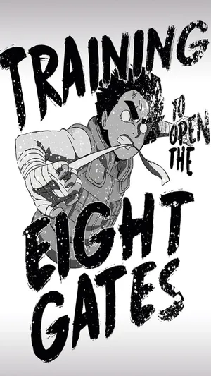 Anime Gym Training Motivation Wallpaper