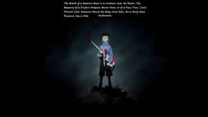 Anime Hero Standing Strong Wallpaper