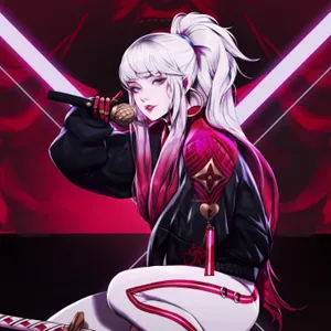 Anime Ipad Female Pink Samurai Wallpaper